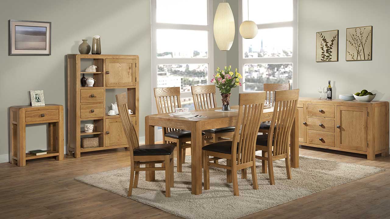 Wiltshire Oak Dining Room Furniture