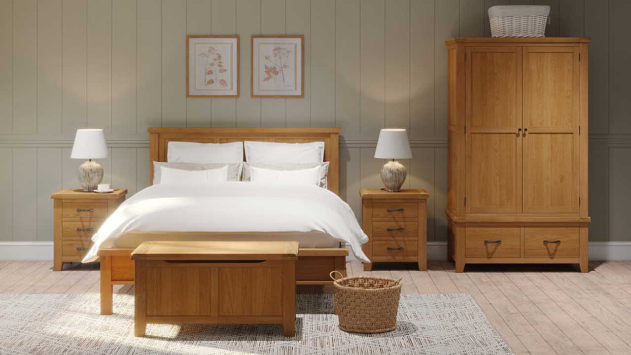 Canterbury Oak Bedroom Furniture