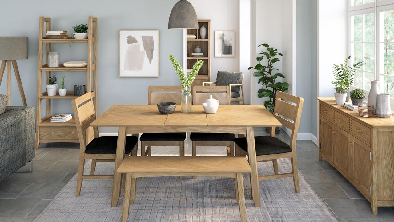 Malmo Oak Dining Room Furniture