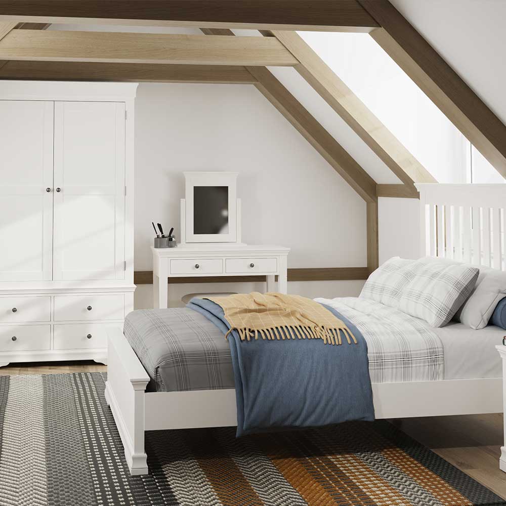 Chantilly White Bedroom Furniture