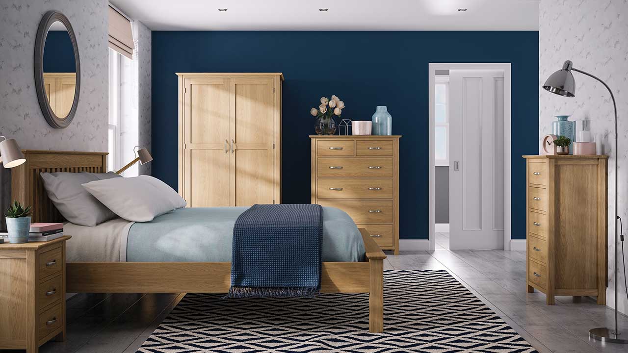 Coniston Solid Oak Bedroom Furniture