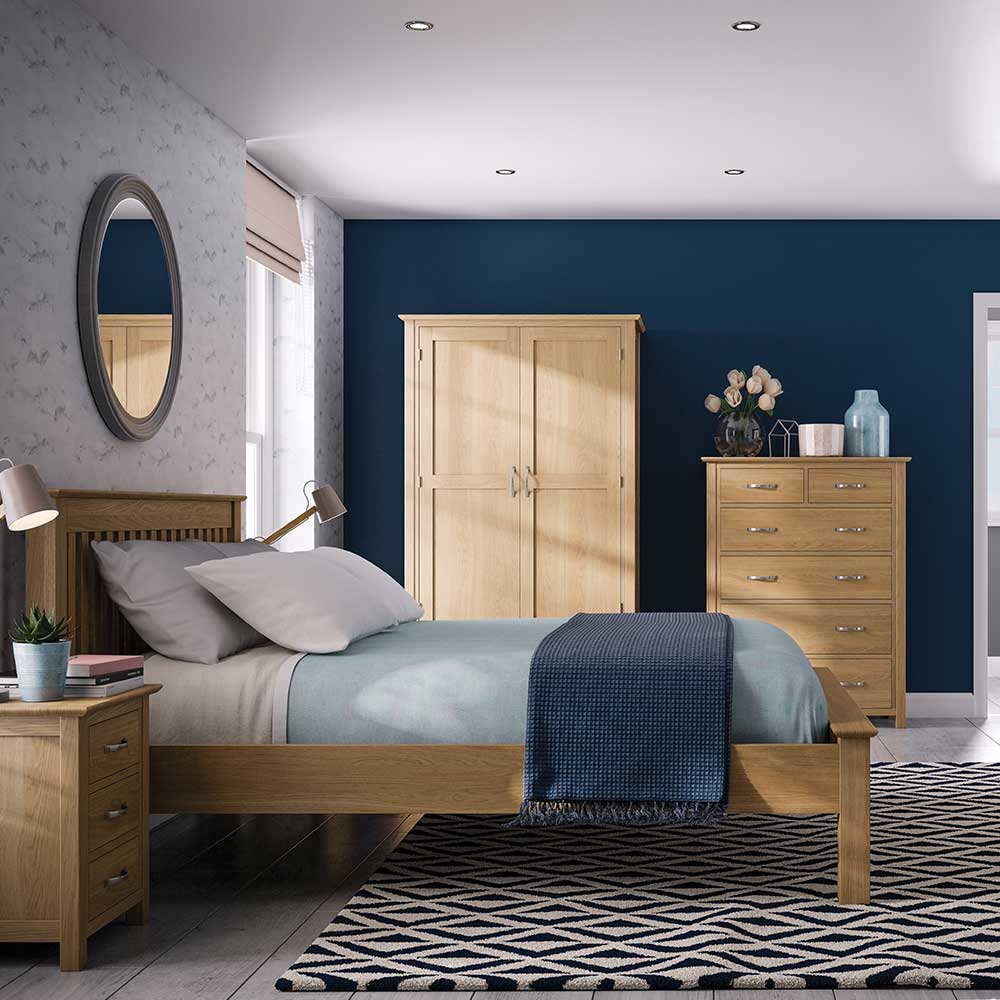 Coniston Solid Oak Bedroom Furniture
