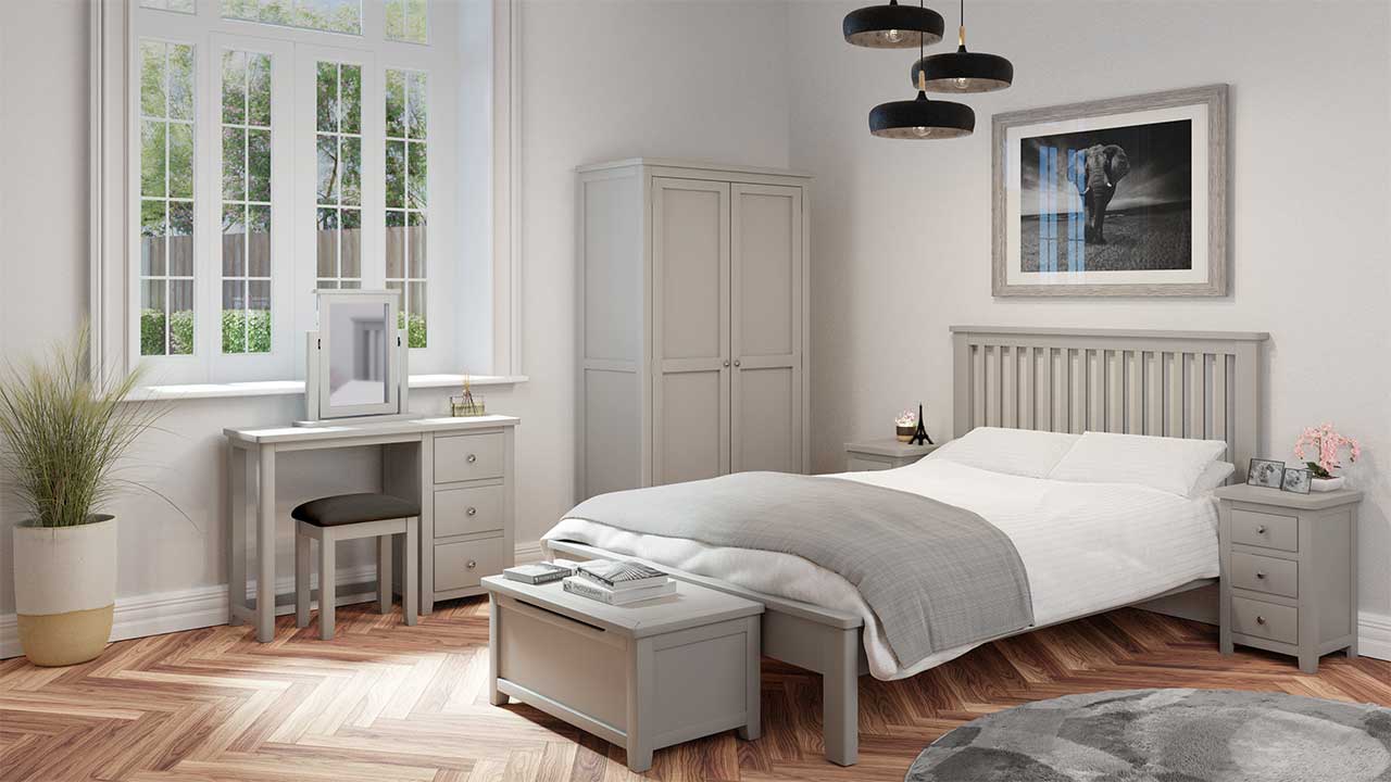 Cotswold Pebble Grey Bedroom Furniture