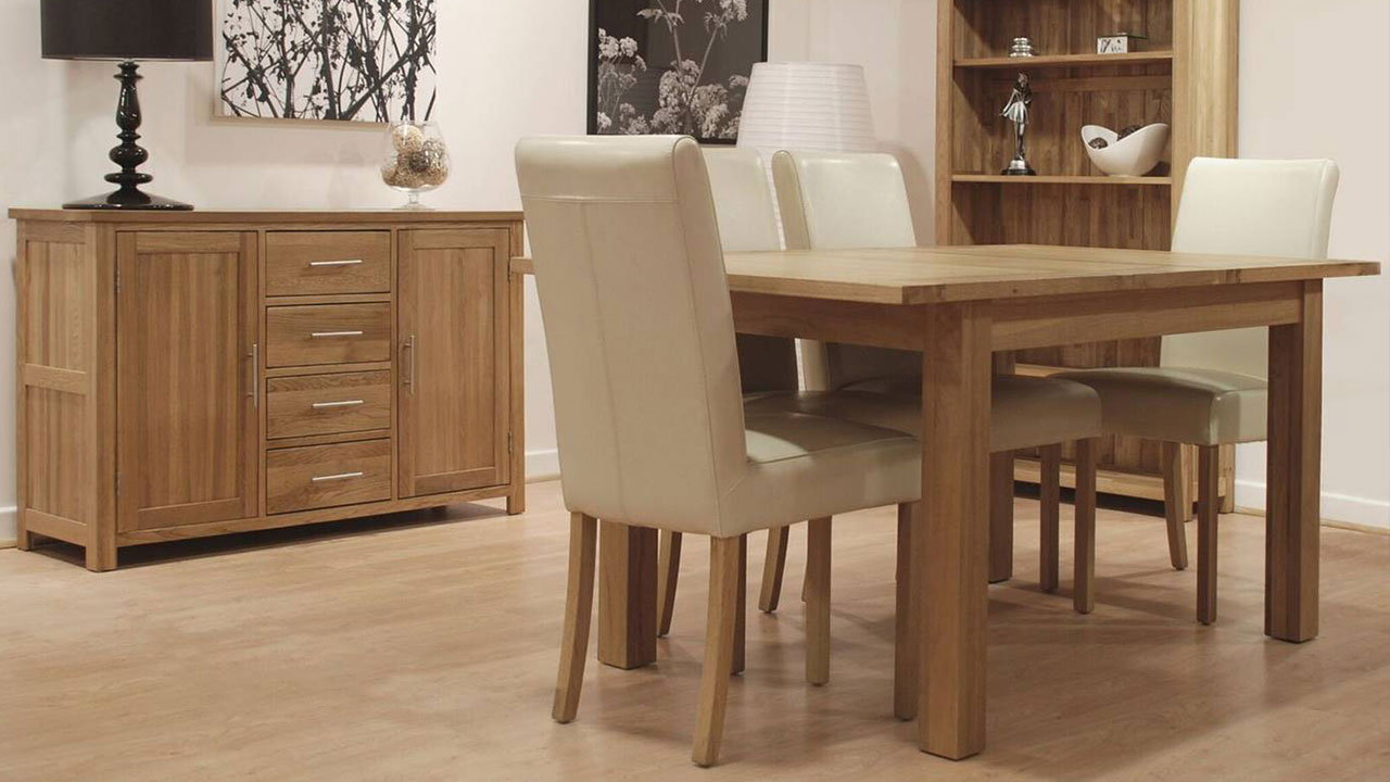 Opus Solid Oak Dining Room Furniture
