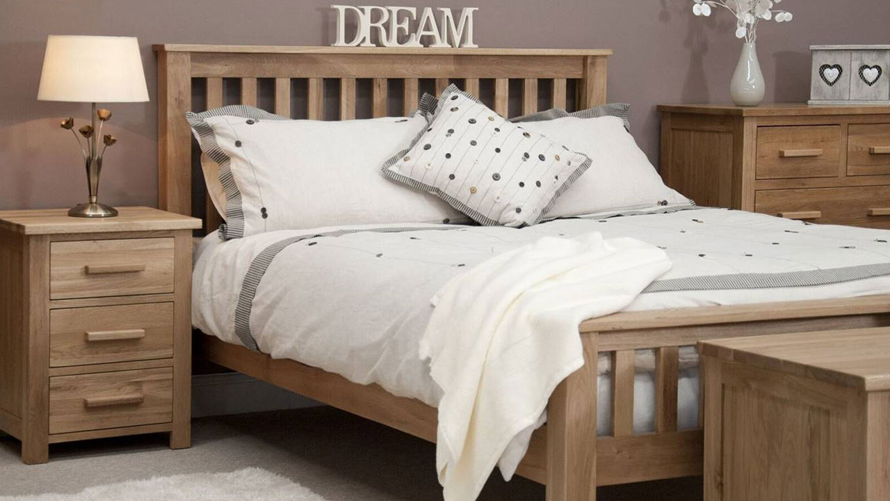 Opus Solid Oak Bedroom Furniture