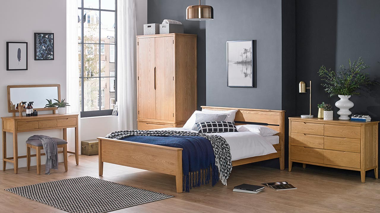 Copenhagen Oak Bedroom Furniture