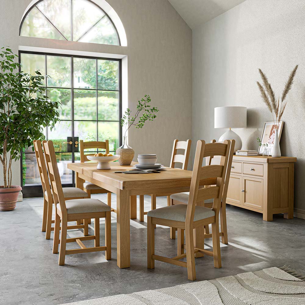 London Oak Dining Room Furniture