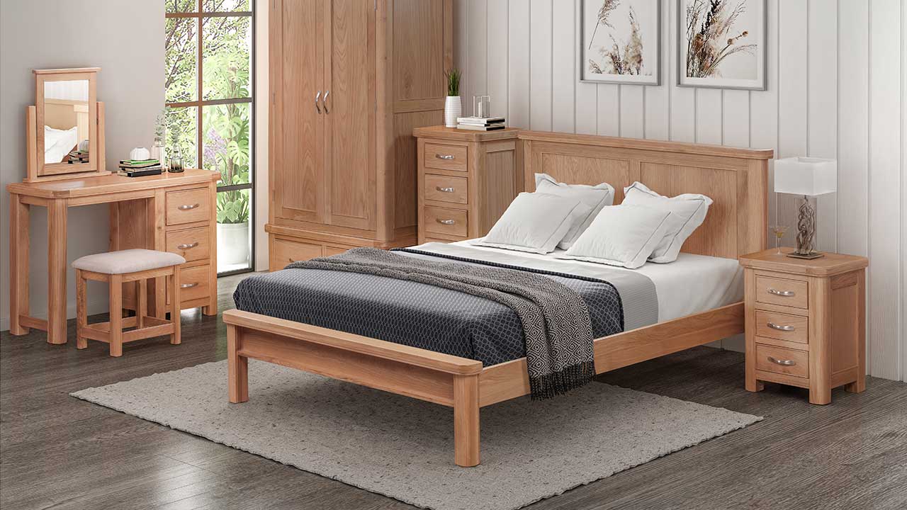 Kensington Oak Bedroom Furniture