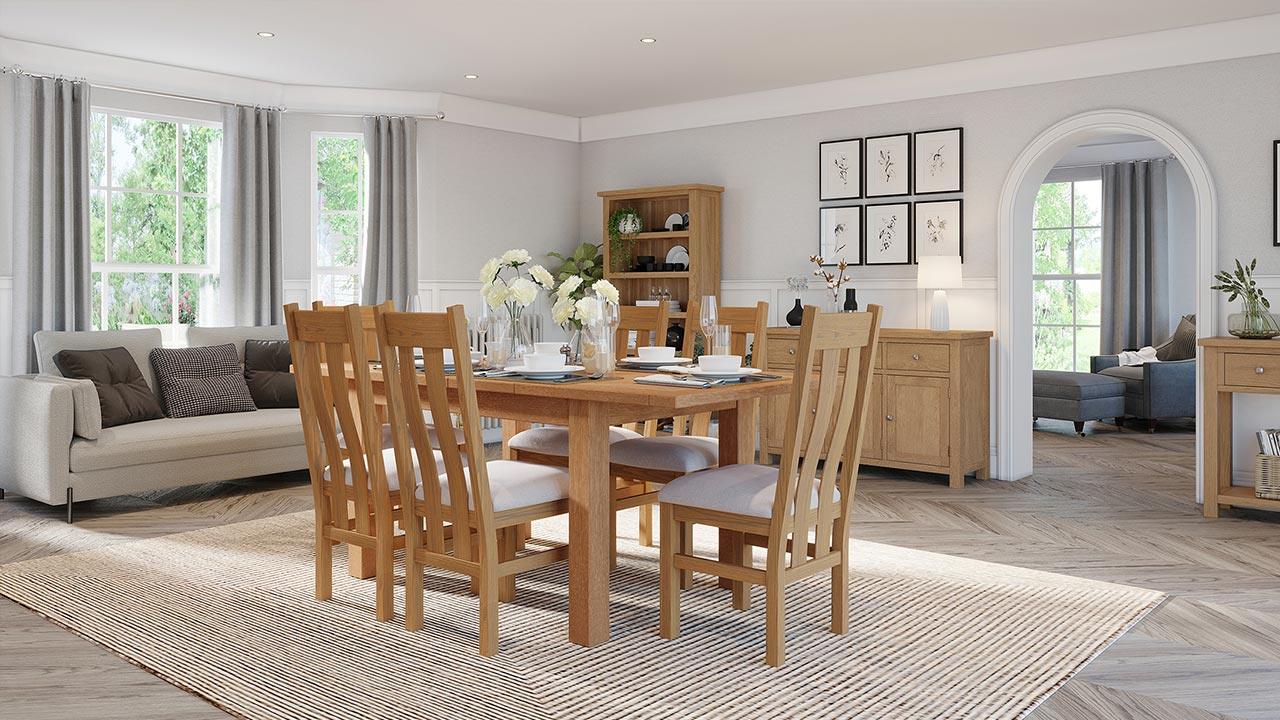 Keswick Oak Dining Room Furniture Keswick Oak Dining Room Furniture
