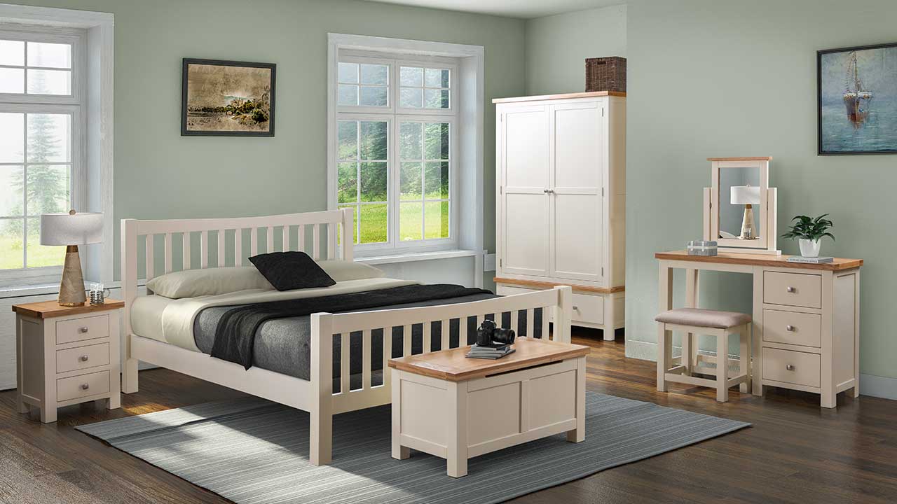 Keswick Oak Painted Choice of 9 Colours Bedroom Furniture