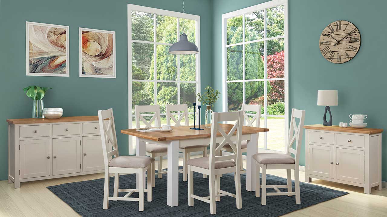 Keswick Choice of 9 Colours Dining Room Furniture Keswick Choice of 9 Colours Dining Room Furniture