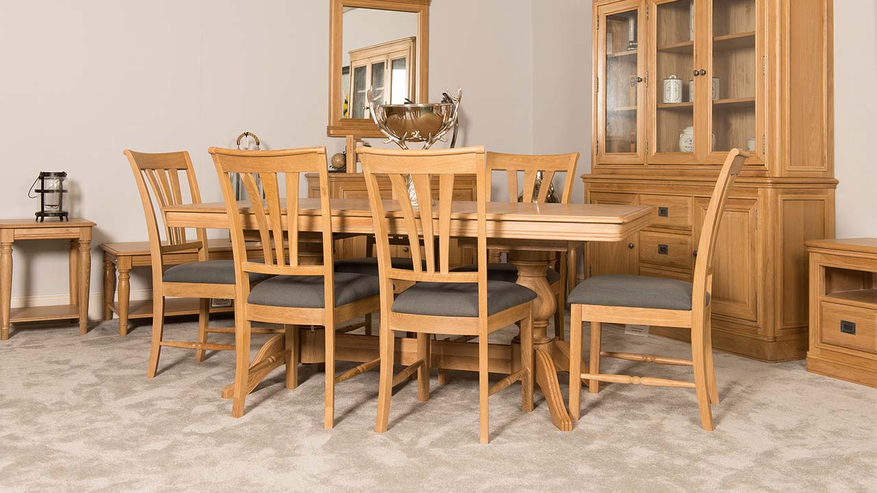 Lyon Oak Dining Room Furniture Lyon Oak Dining Room Furniture