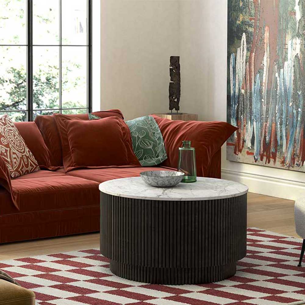 Monaco in Charcoal Living Room Range