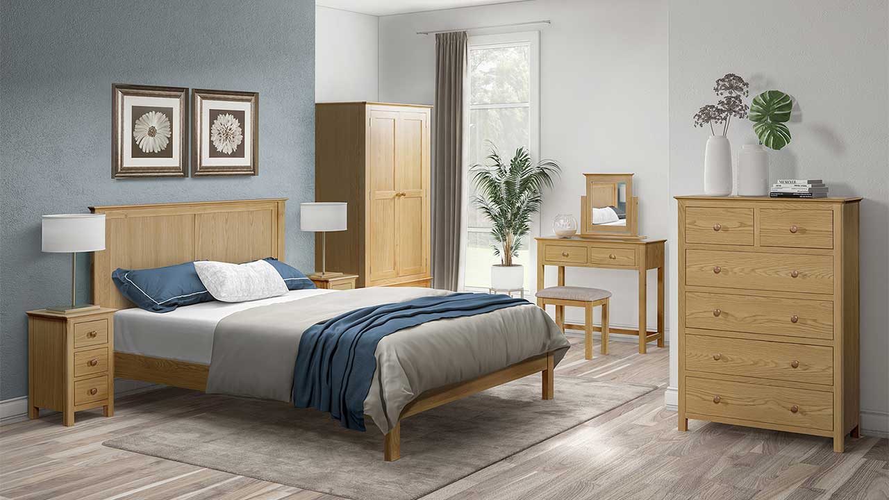 Somerset Oak Bedroom Furniture