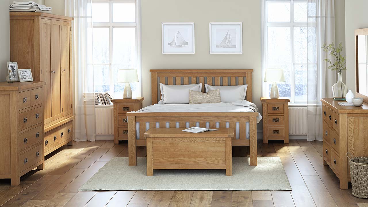 Oxford Oak Bedroom Furniture