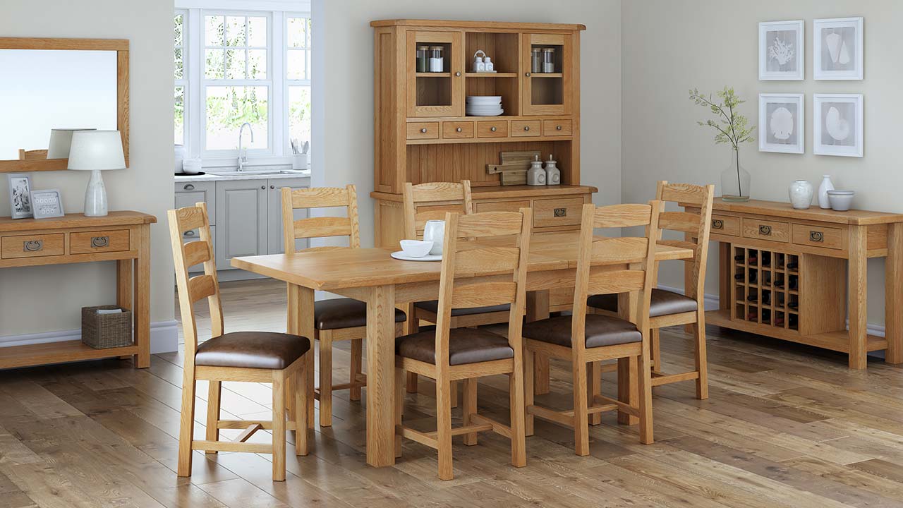 Oxford Oak Dining Room Furniture