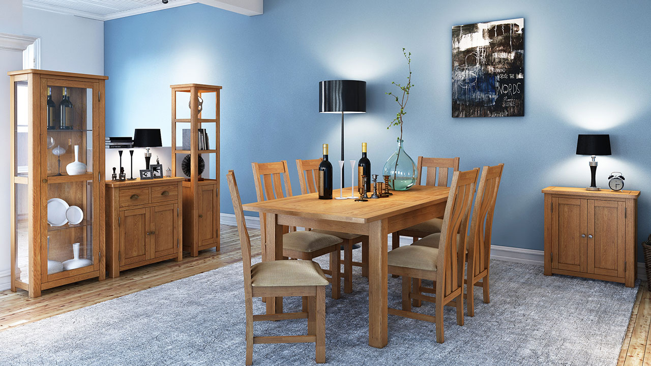 Portman Oak Dining Room Furniture