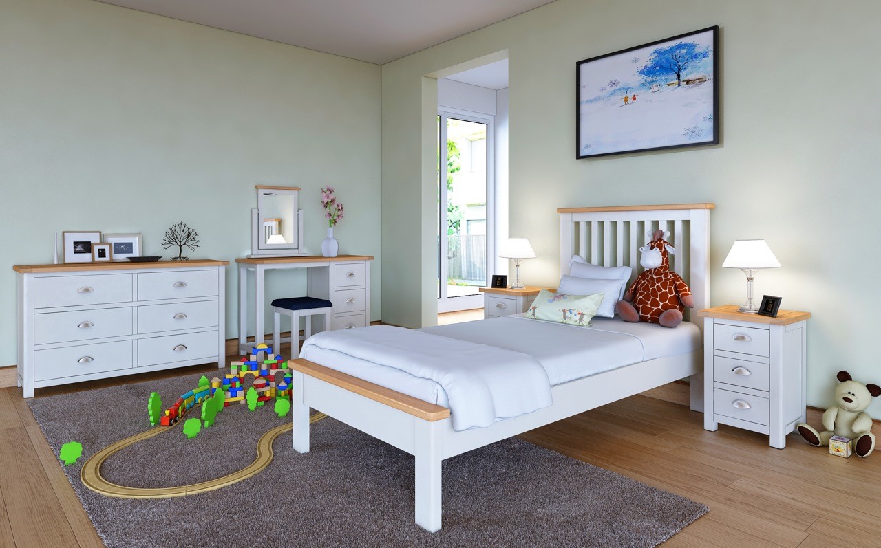 Portman Painted Oak in White Furniture Portman Painted Oak in White Furniture