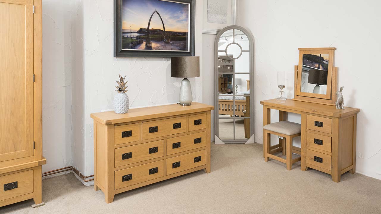 Tuscany Oak Bedroom Furniture