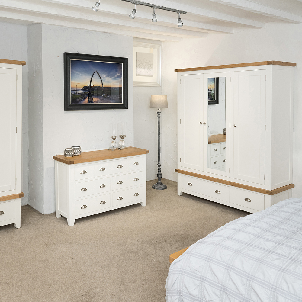 Tuscany Oak in White Painted Furniture