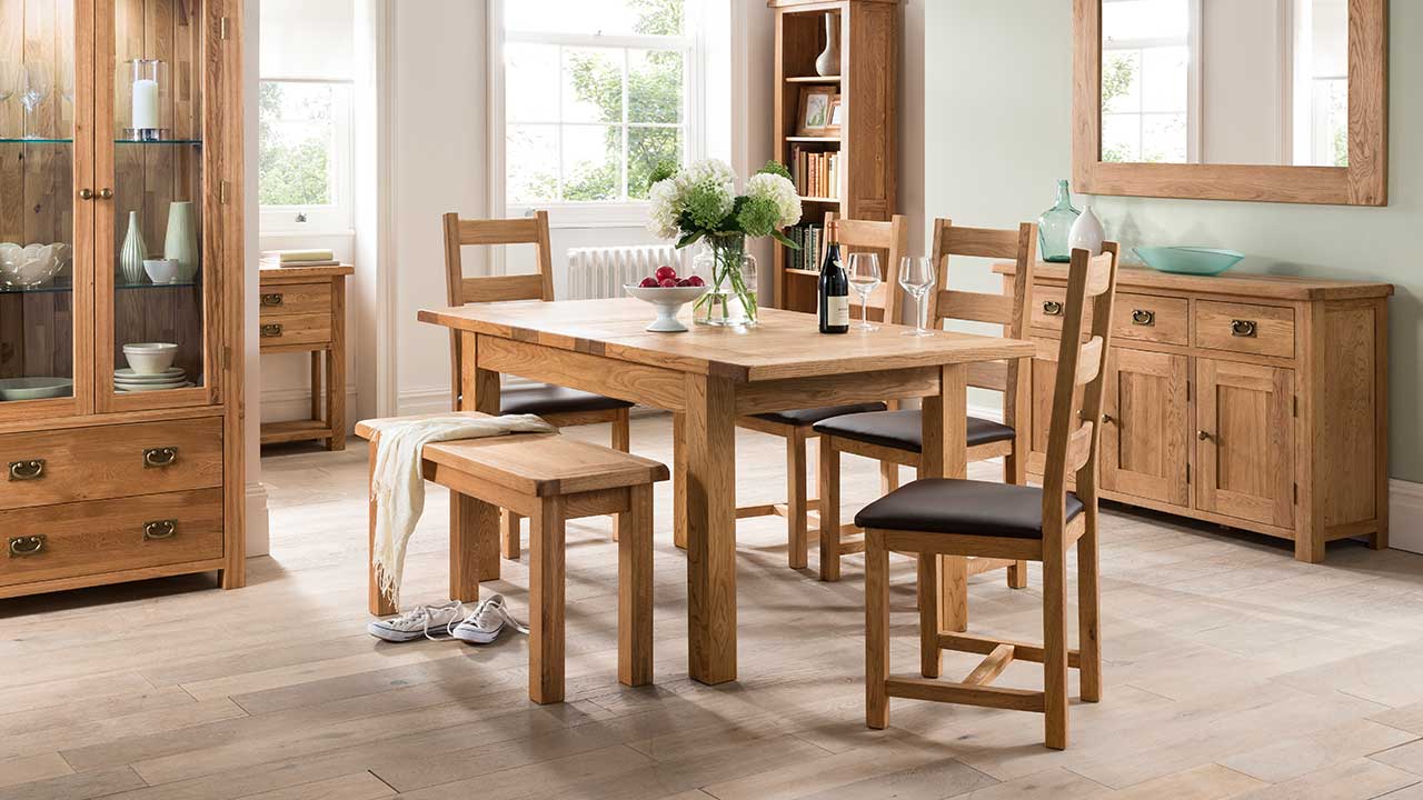 Windsor Oak Dining Room Furniture