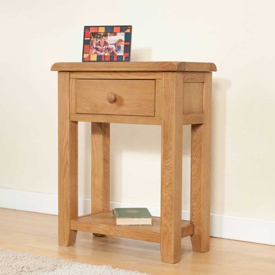 Wentworth Oak Small Hall Table