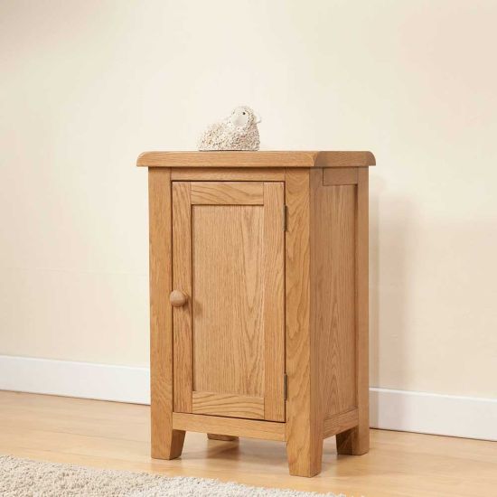 Wentworth Oak Small 1 Door Cabinet