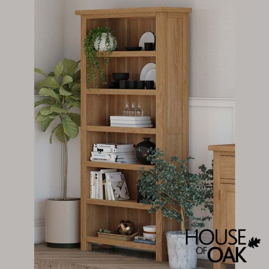 Keswick Oak 6FT Bookcase