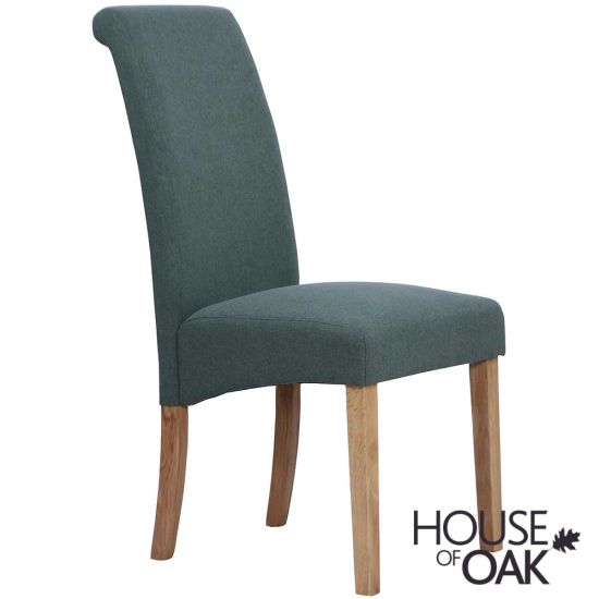 Ashleigh Fabric Chair in Green