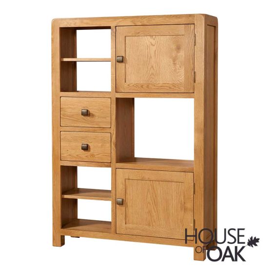 Wiltshire Oak High Display Cabinet