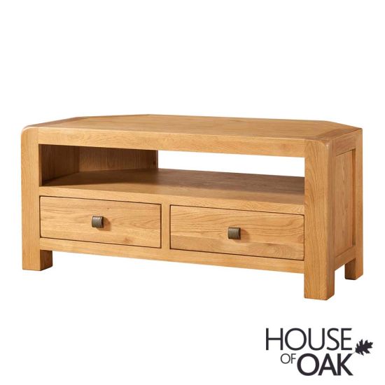 Wiltshire Oak Corner TV Cabinet