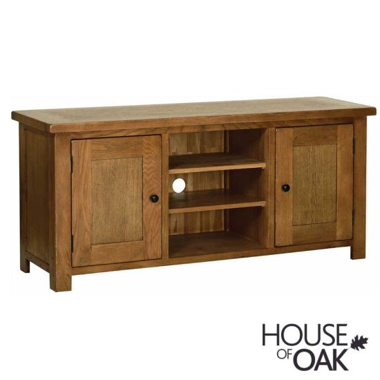 Farmhouse Oak 2 Door TV Cabinet