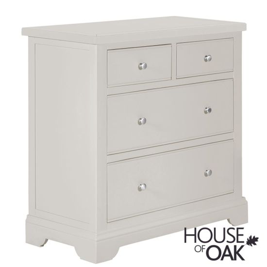 Symphony Grey 2 over 2 Chest of Drawers