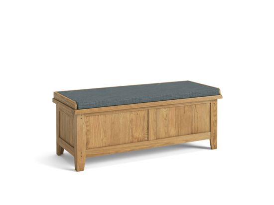 Paignton Oak Storage Blanket Box