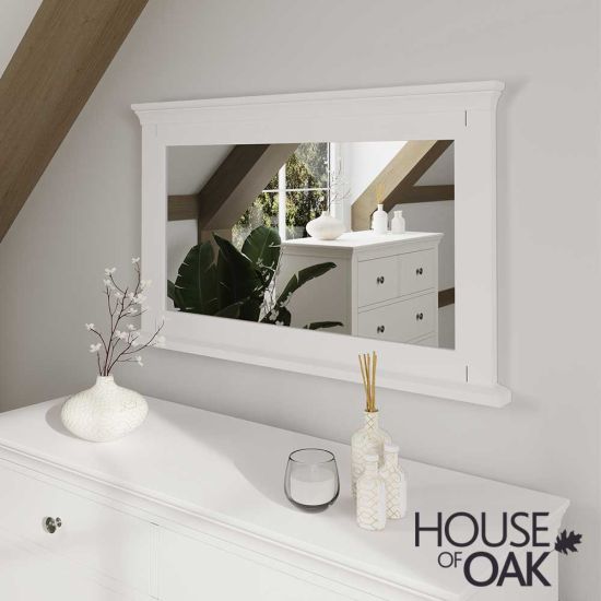 Chantilly White Wall Mirror