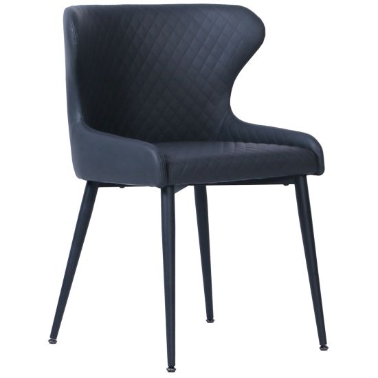 Orbit Dining Chair in Grey PU 