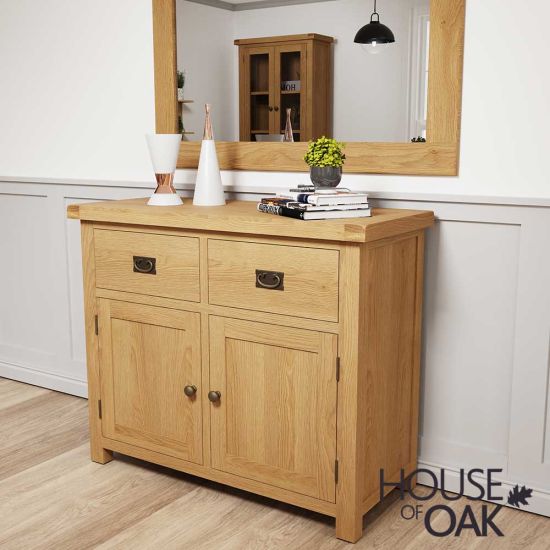 Harewood Oak 2 Door 2 Drawer Sideboard