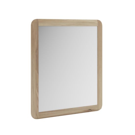 Como Solid Oak Mirror