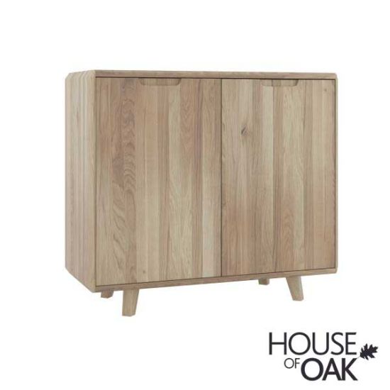 Como Solid Oak 2 Door Sideboard