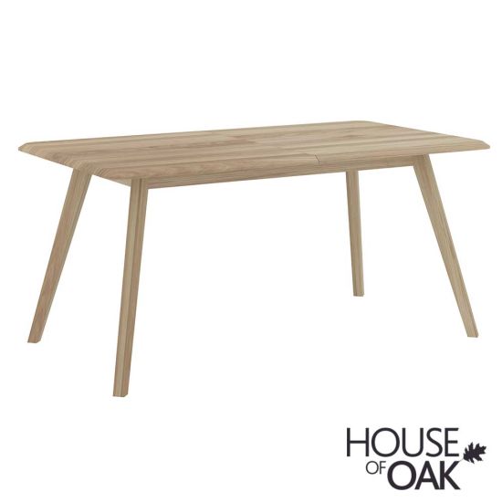 Como Solid Oak 160cm Extending Dining Table