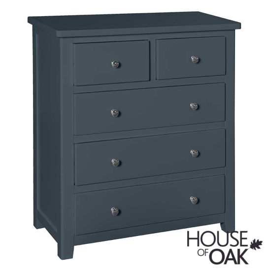 Cotswold Blue 2 Over 3 Chest of Drawers