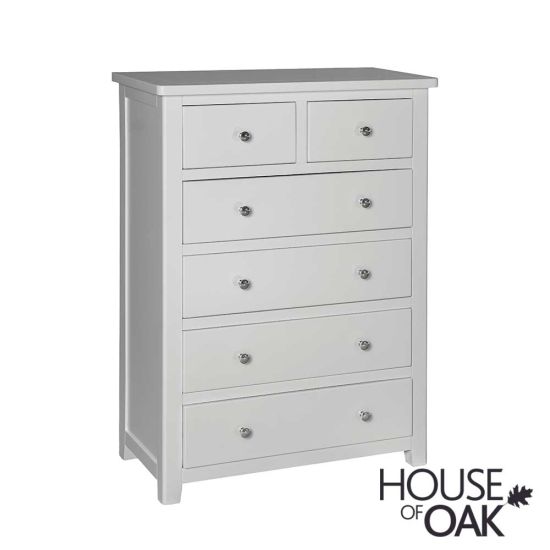 Cotswold Pebble Grey 2 Over 4 Chest of Drawers
