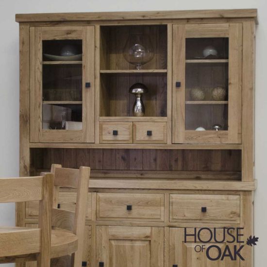 Deluxe Solid Oak Large Dresser Top