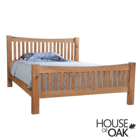 Keswick Oak 5FT King Size Bed