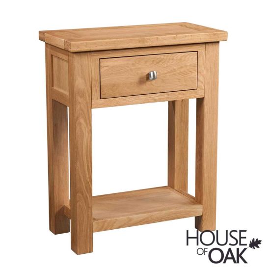 Keswick Oak Small Hall Table