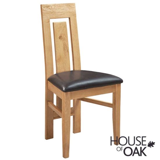 Verona Chair with Dark Brown Seat Pad