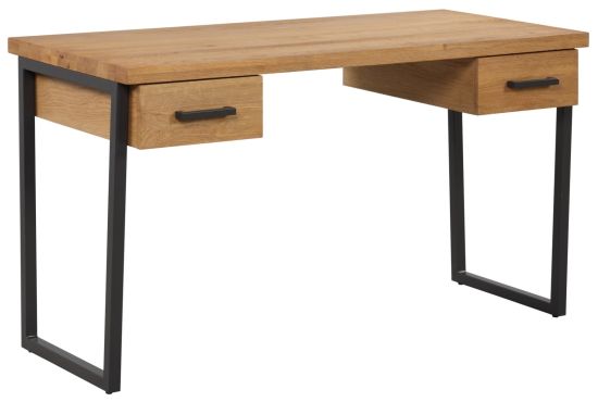 Harmony Oak Drawered Desk 