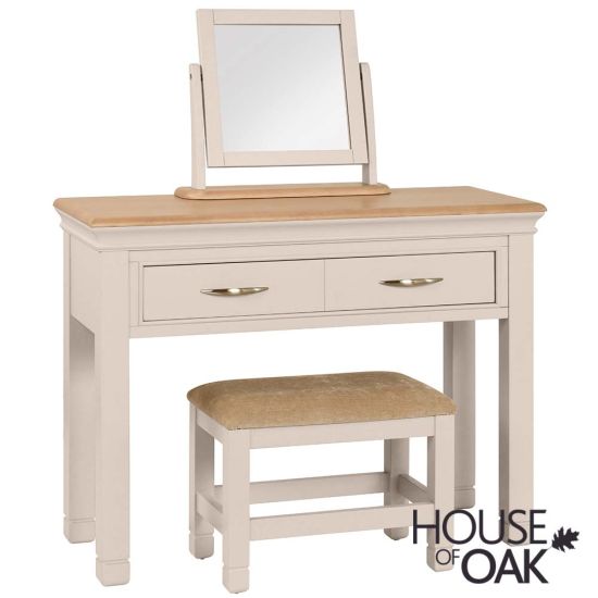 Kirkstone Painted 9 Colour Choice - Dressing Table with Mirror and Stool