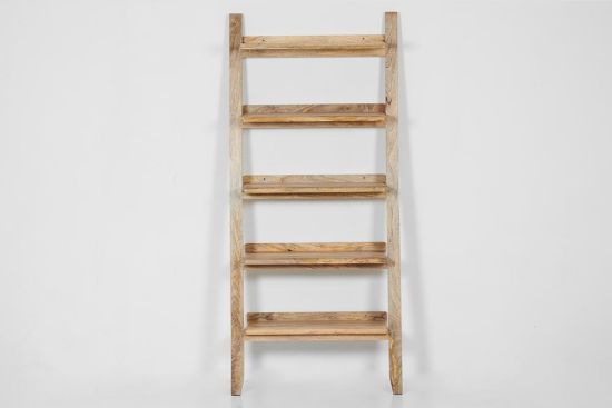 Forge Industrial Furniture Ladder Bookcase