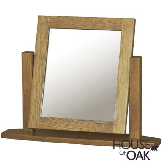 Paris Solid Oak Swivel Mirror